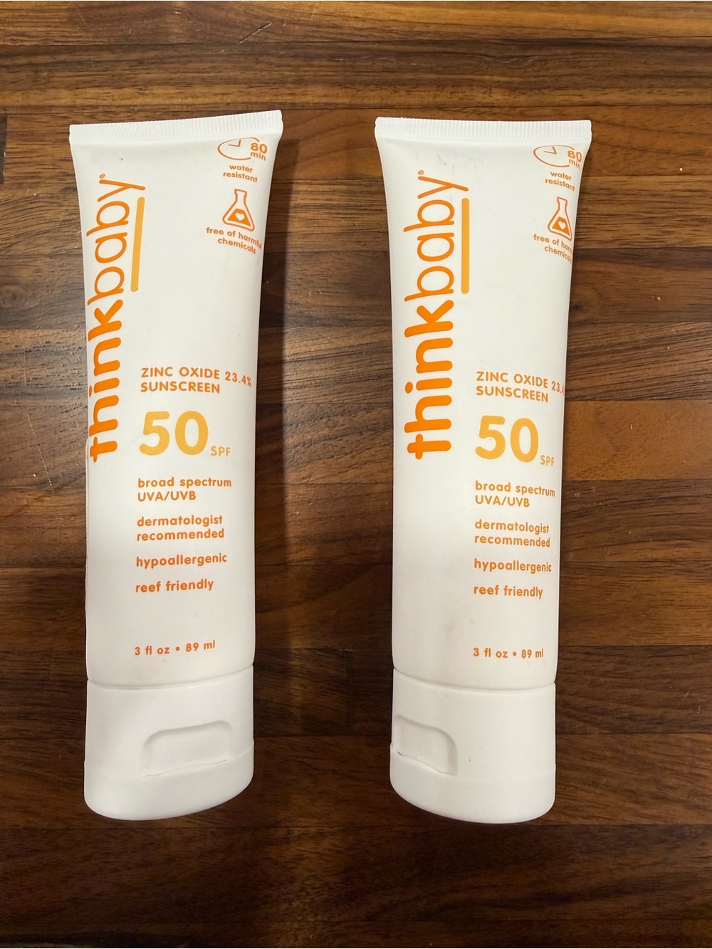 Think Baby SPF 50 Zinc Oxide Sunscreen